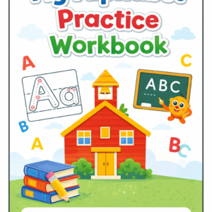 My Alphabet Practice Workbook – 27 Pages Printable ABC Tracing Book for Kids
